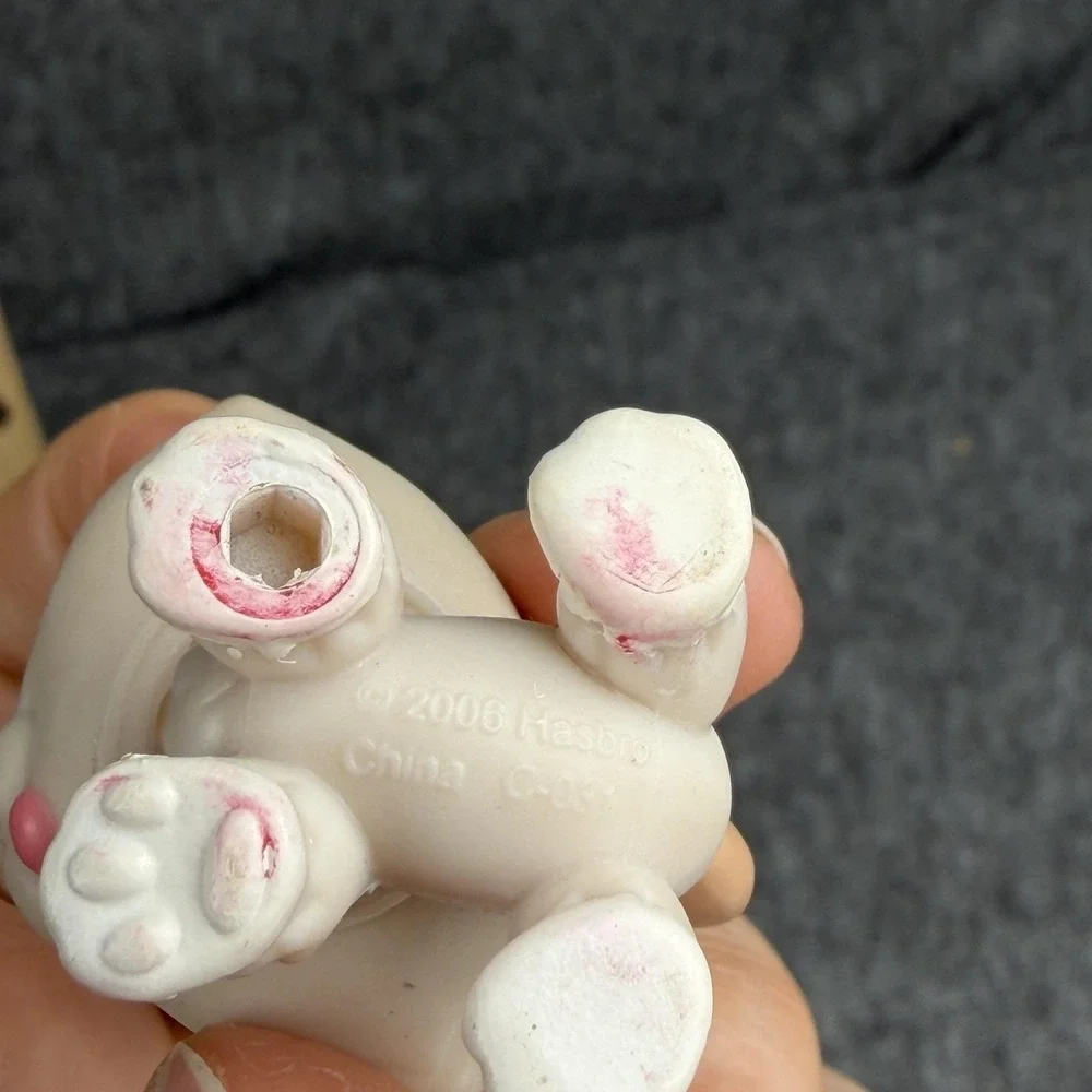 Hasbro Littlest Pet Shop Tan Husky 1012 Dog Figure 2006 Collectible LPS Toy